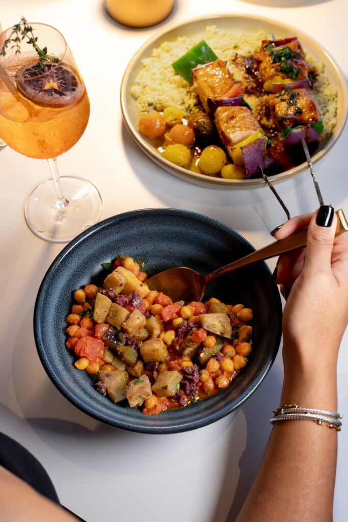 LUMA in St. Pete's Moroccan Spiced Eggplant