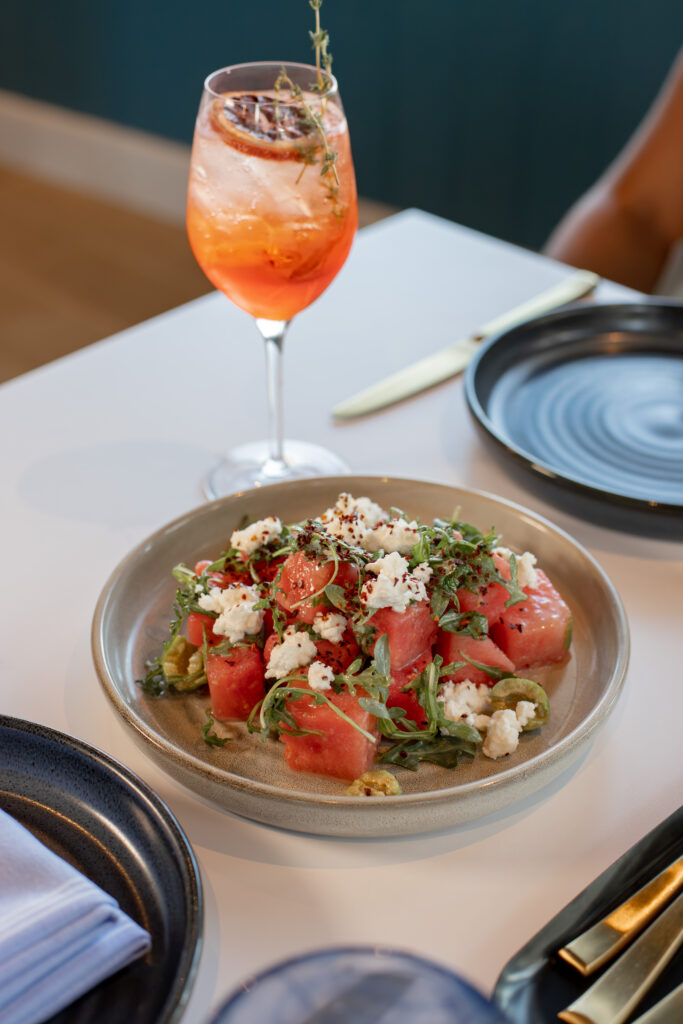 LUMA in St. Pete's Watermelon and Feta Salad 